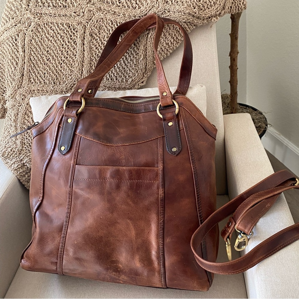 The Leather Store large tote bag